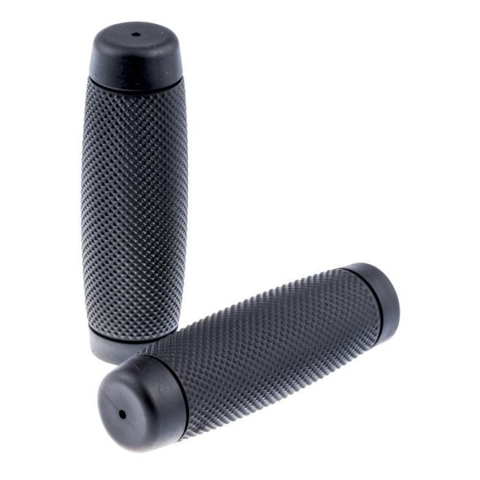 Handgrips Diamond cut Black for Ø 25 mm (1")