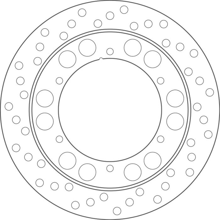 GOLDFREN Brake disc yd282 hd150 id132 t5