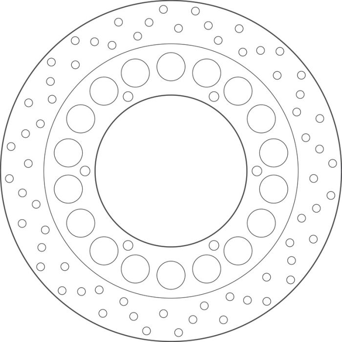 GOLDFREN Brakedisc yd298 hd150 id132 t5