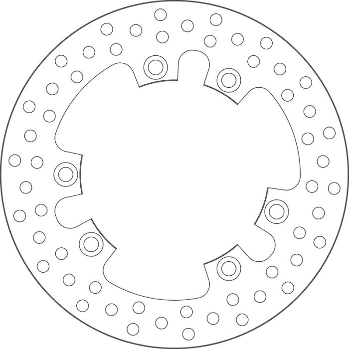 GOLDFREN brakedisc yd250 hd156 id135 t6,2