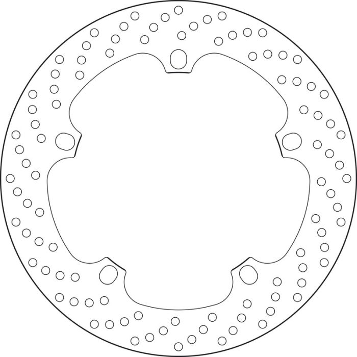 GOLDFREN brakedisc yd305 hd204 id181 t5