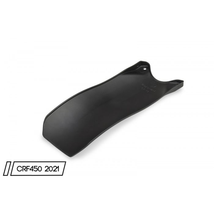UFO Rear shock mud plate CRF250R/RX 2022- ,CRF450R/RX 2021- Black 001