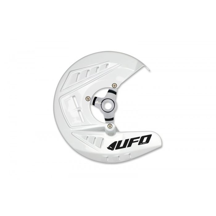 UFO Brakedisck cover front YZF450 23- White 041