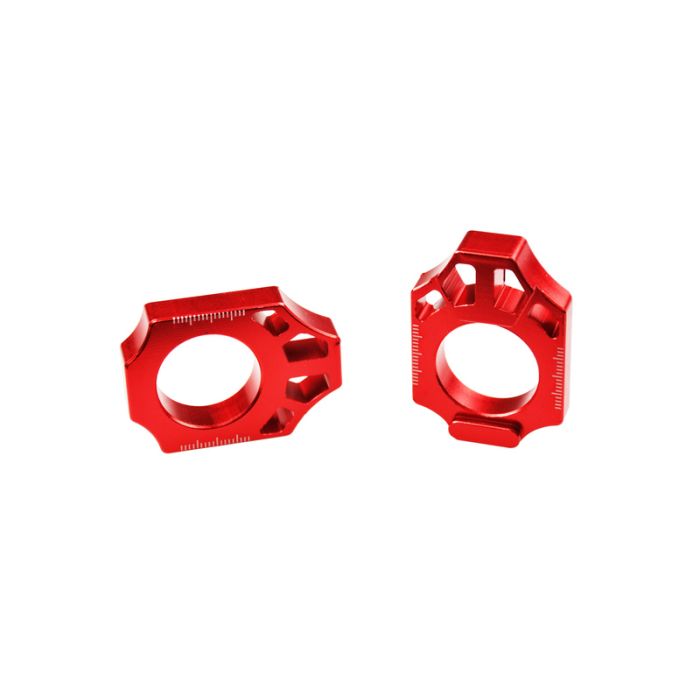 Scar Axle Blocks - Honda Red color