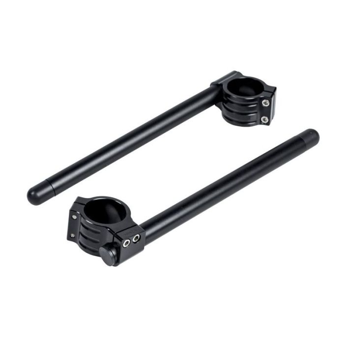 Handlebar Clip-on Black Aluminum 22mm (7/8") 37mm (1set)