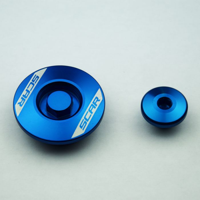 Scar Engine Plugs - Yamaha Blue color