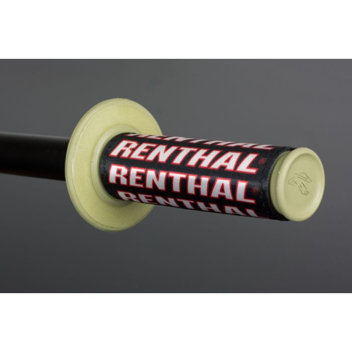 Renthal Clean Grips Black/Red (2pcs)