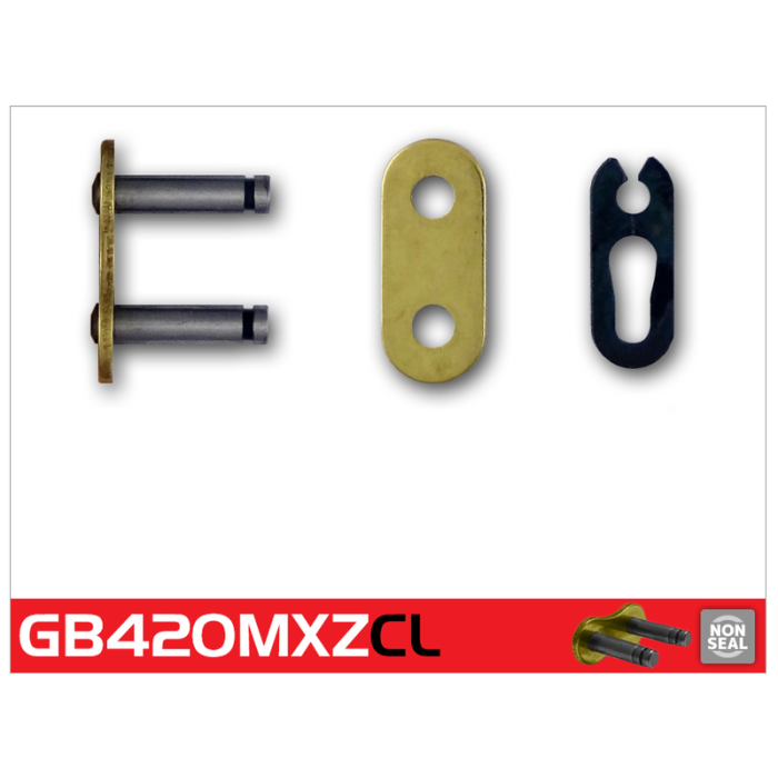 RK GB420MXZ4 Connecting link Gold