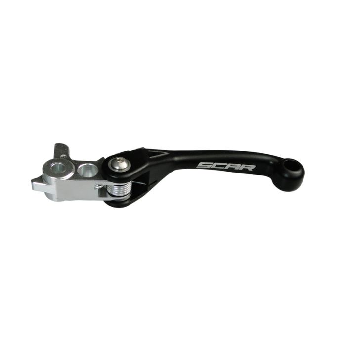 Scar Unbreakable Pivot Clutch Lever - Kawasaki/Suzuki/Yamaha Black color