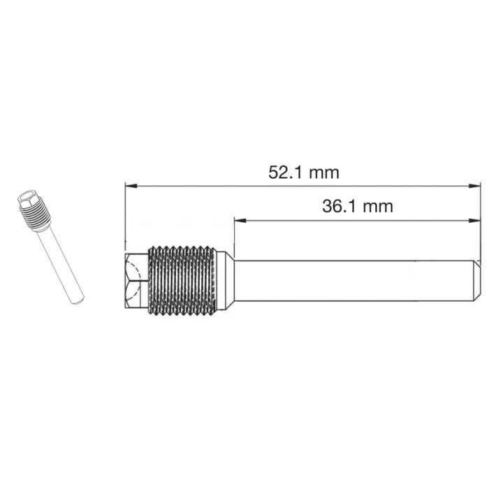 Sbs Brake pin front Ka/Su