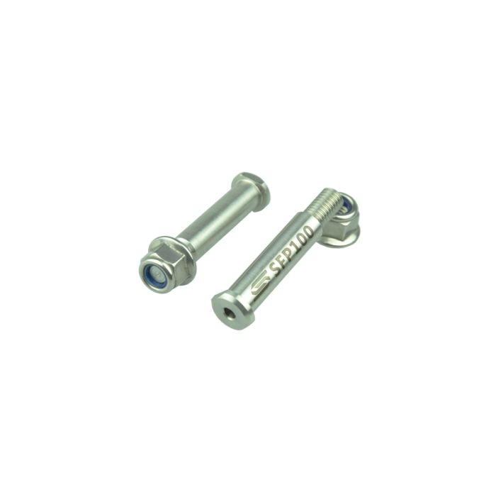 Scar Footpegs Pins - Yamaha / Fantic - Stainless steel with self locking flange