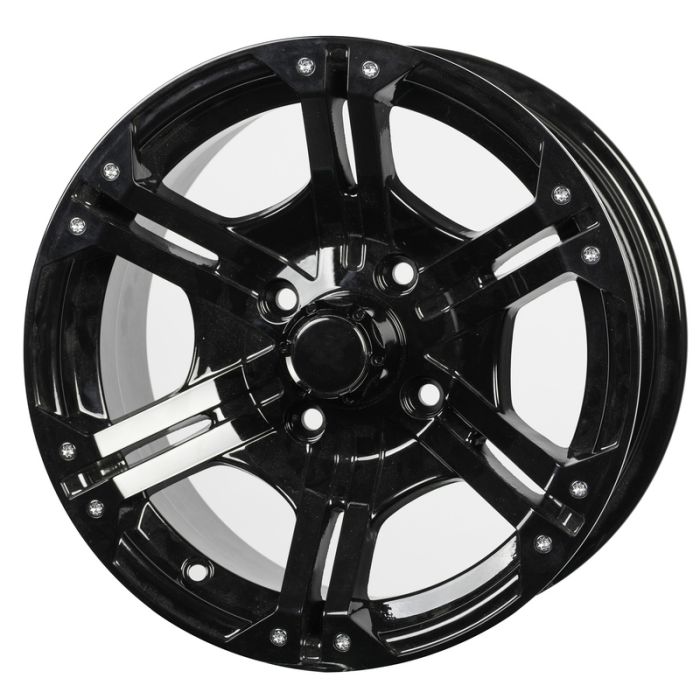 BSK Wheel 15x7 4/137 4+3 Black (74-BSK-154137)