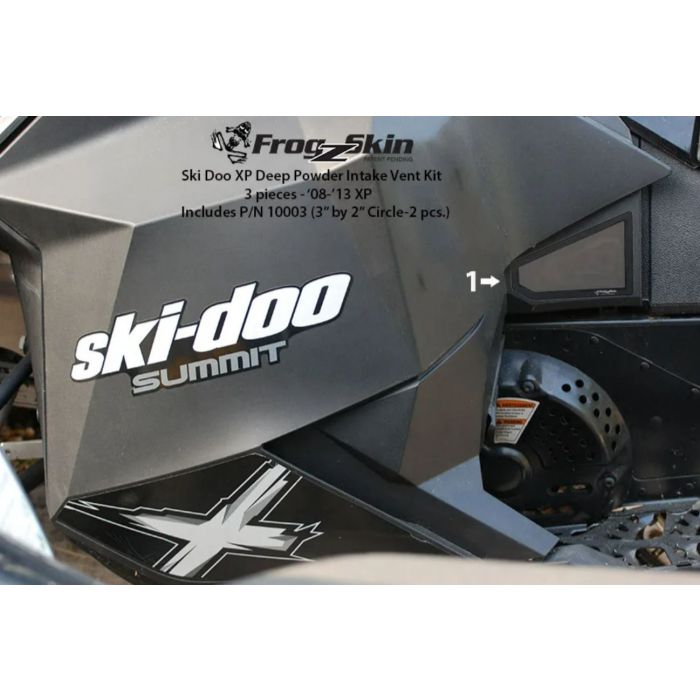 Frogzskin Ski-Doo XP 800R Carb Intake Vent Kit 2008-18 (3pc)