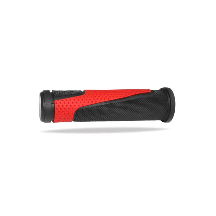 Progrip Grips 807, black/red, 125 mm, 22/22mm