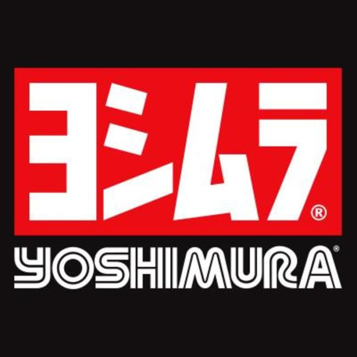 Yoshimura Tri-oval silencer sleeve (440mm Stainless)